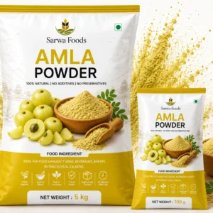 Sarwa Foods amla powder — Indian gooseberry powder in bulk