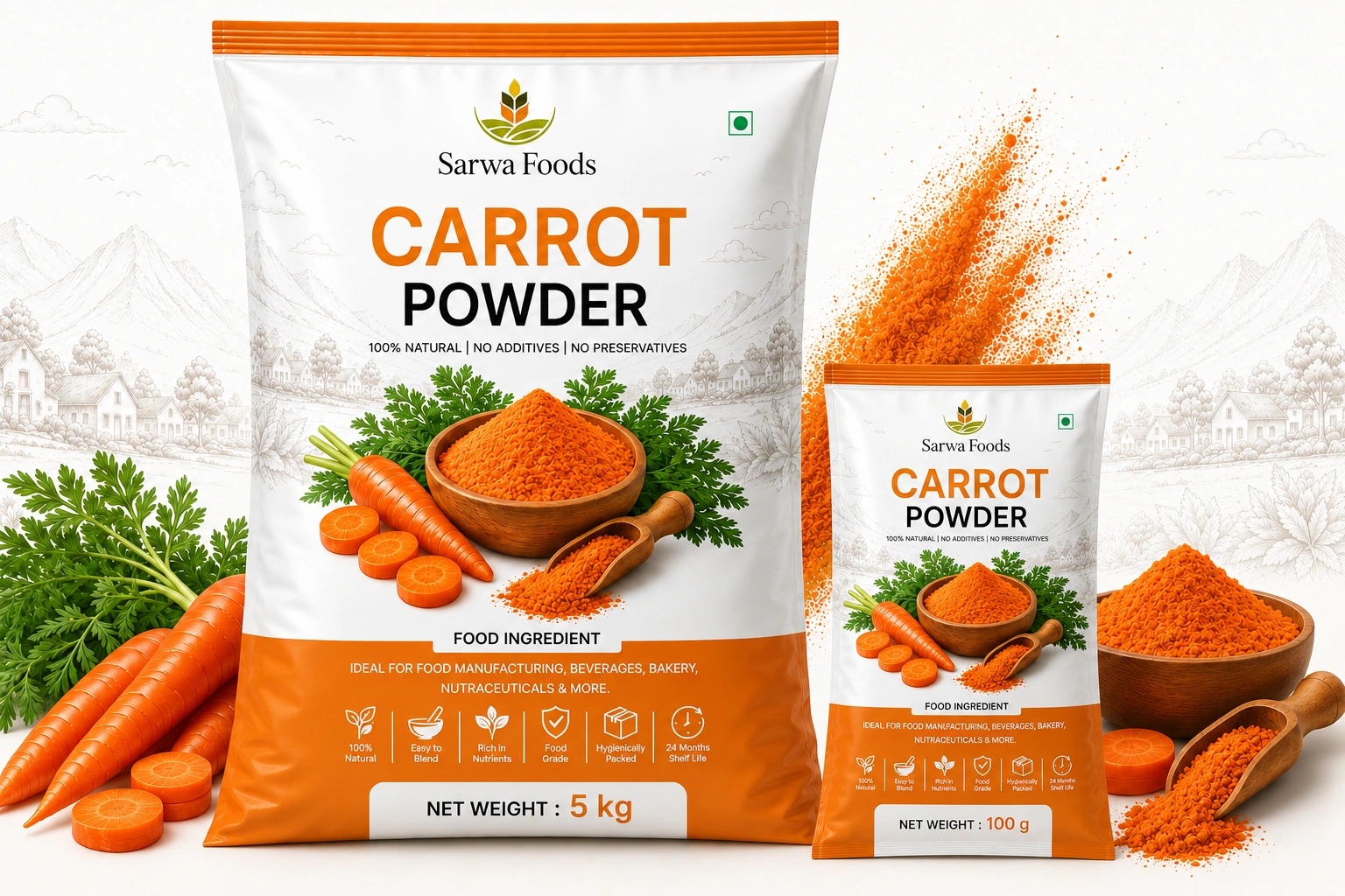 CARROT POWDER
