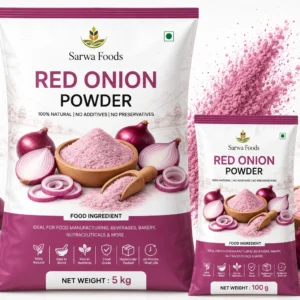 Sarwa Foods red onion powder — dehydrated red onion powder in bulk