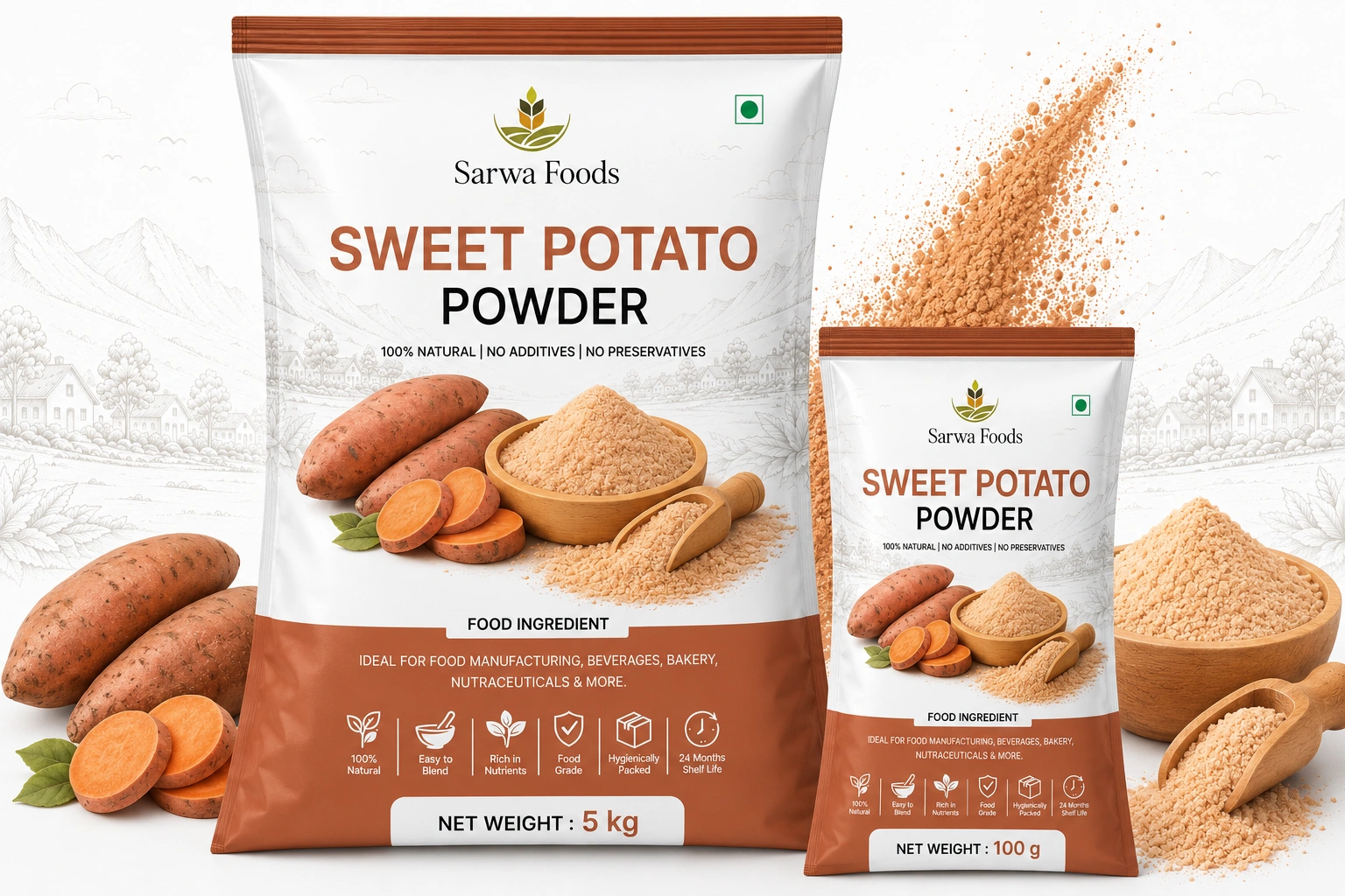 SWEET POTATO POWDER